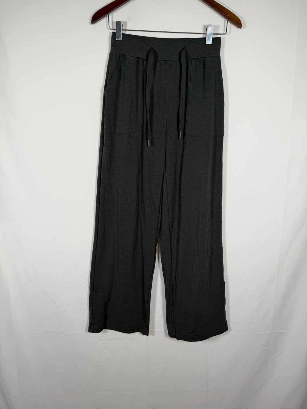 Cozy‎ Earth Wide-Leg Drawstring Joggers - Charcoal